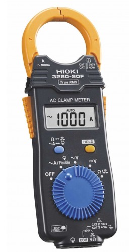 Hioki 3280-20F True RMS AC Clamp Meter, 1,000A-