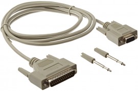 Hioki 9638 9-Pin to 25-Pin RS-232C Cable, 5.91ft-