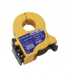Hioki 9695-03 Clamp-On Voltage Output Current Load Sensor, 100A AC-