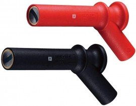 Hioki 9804 Magnetic Adapter Set, Black/Red-