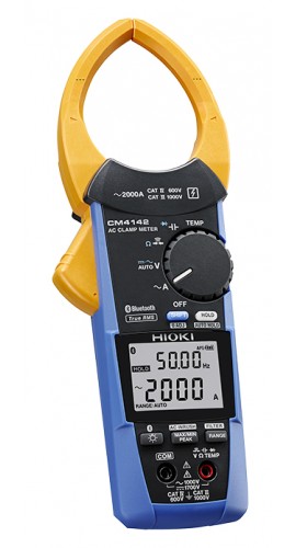 Hioki CM4142-20 AC Clamp Meter 2000 A with bluetooth-