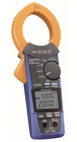 Hioki CM4373 True RMS AC/DC Clamp Meter, 2000A-