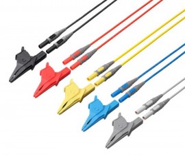 Hioki L1000-05 Voltage Cords, 9.84ft, 5-Pack-