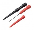 Hioki L4933 Contact Pin Set, 70VDC/33VAC, Black/Red-