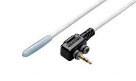 Hioki LR9601 Molded Plastic Temperature Sensor, 3.28ft-