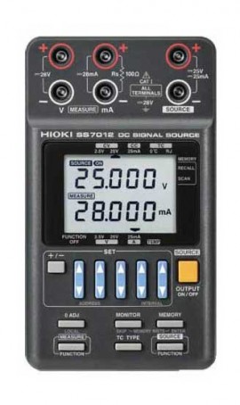 Hioki SS7012 DC Signal Source, 2.5 to 25 V, 25 mA-