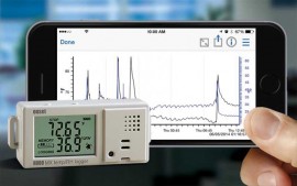 Onset HOBO MX1101-01 Temperature/RH Data Logger, Bluetooth Low Energy-