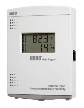 Onset HOBO U14-002 Temperature/RH Data Logger, ext. sensors-