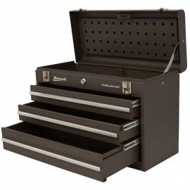 Homak BW00203200 Friction Toolbox, 20", 3-drawer-