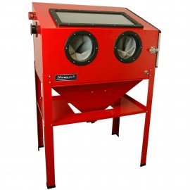 Homak RD00924380 Vertical Abrasive Blast Cabinet, 33 L, 120 psi-
