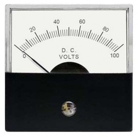 Hoyt 2018 DC Ammeter with a DC moving coil, 1.5&amp;quot;, 0 to 50 MV DC-