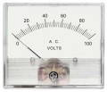 Hoyt 2036 AC Voltmeter with AC repulsion, 3.5&amp;quot;, 0 to 100 V AC-