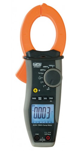 HT Instruments HT9021 AC/DC TRMS Clamp Meter, 1000 A-