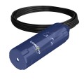 Icon Process Controls 100 Series Submersible Level Sensor, 316SS Material, Kalrez Seals, 316SS Diaphragm, 5m Teflon Jacketed Cable, Voltage Output, 0-14ft Range-