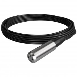 Icon Process Controls 300S Series Submersible Level Sensor, 316SS Material, Kalrez Seals, 316SS Diaphragm, 20m Teflon Jacketed Cable, Ratiometric Output, 0-54ft Range-