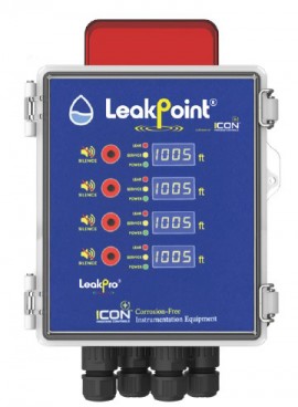 Icon Process Controls LDP-400-A LeakPoint® Leak Detection Display with audible alarm, 4-channel-
