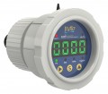 Icon Process Controls OBS-LE Series Pressure Gauge, 0 to 145 psi, &amp;frac12;&amp;quot; FNPT back mount, PVC housing-