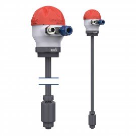 Icon Process Controls PLA-3-1-1-4 Float Level Switch with LED, 4", PP-