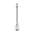 Icon Process Controls PLS-ES-PF-12 Float Extended Shaft Vertical Level Switch, 12&quot;, PVDF-