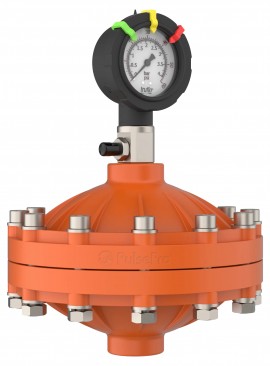 Icon Process Controls PPPF-150-P PulsePro PF Series Pulsation Dampener, 0.5&amp;quot;, glass-filled PP-