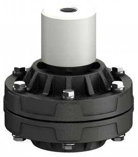 Icon Process Controls PPS150FCHTN PulsePro PP Series Pulsation Dampener, 1.5&amp;quot;, PVDF-