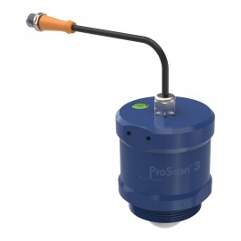 Icon Process Controls Proscan 3 Series Radar Level Sensor, PP Material, 1.5" NPT Connection, 20m Range, 80Ghz, Blind, 4-20mA Loop Powered-