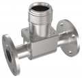Icon Process Controls SSF040 Truflo TI Insertion Paddle Wheel Flow Meter Fitting, 4" 316 SS TI3 Series Flanged Tee Fittings-