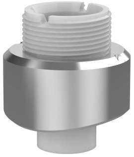 Icon Process Controls SWOL3 Truflo TI Insertion Paddle Wheel Flow Meter Fitting, 3" Weld on Adapter, 316SS-