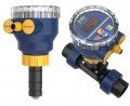 Icon Process Controls Truflo® TIF Series Insertion Paddle Wheel Flow Meter with PVC body and EPDM seals, 6 to 24&quot;-