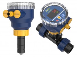 Icon Process Controls TIP-PP-S Paddle Wheel Flow Meter, polypropylene, 1 to 4&amp;quot;-