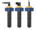 Icon Process Controls Truflo® TIW Series Insertion Paddle Wheel Flow Meter with PVDF body and Viton seals, 6 to 24&quot;-