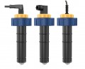 Icon Process Controls Truflo® TIW Series Insertion Paddle Wheel Flow Meter with PVDF body and EPDM seals, 6 to 24&quot;-