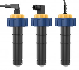 Icon Process Controls TIW-PF-S Paddle Wheel Flow Meter, PVDF, 1 to 4&amp;quot; pipe-