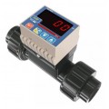 Icon Process Controls TKS-20-P Paddle Wheel Flow Meter with relay/pulse, PVC, 0.75&amp;quot;-
