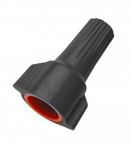 IDEAL Industries 30-1161 Weatherproof Wire Connectors, gray/orange, 25-pack-