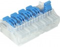 IDEAL Industries 30-20L25J In-Sure Lever Wire Connectors, L25 5-port, 200-jar-