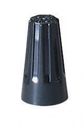 IDEAL Industries 30-252 Hi-Temp Wire-Nut Wire Connector, 72B Black, 10,000-pack-