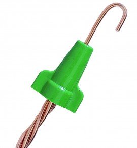 IDEAL Industries 30-292 Greenie Grounding Wire Connector, 92 Green, 500-pack-
