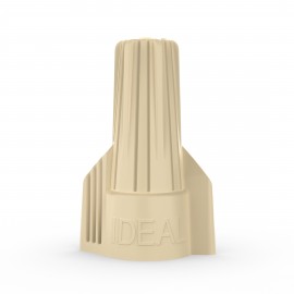 IDEAL Industries 30-341 Twister Wire Connector, Model 341 Tan, 100-pack-