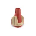 IDEAL Industries 30-644J Twister PRO Wire Connector, 344 Red/Tan, 500-pack-