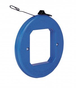 IDEAL Industries 31-012 Blued-Steel™ Fish Tape Thumb-Winder™ Case, 25&#039; x 1/8&quot;-