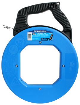 IDEAL Industries 31-657 Blued-Steel™ Fish Tape with BlueView™ Digital Display, 240&#039;-