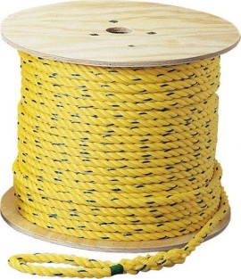 IDEAL Industries 31-839 Pro-Pull Polypropylene Rope, 1/4", x 250'-