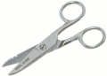 IDEAL Industries 35-088 Electrician’s Scissors, 51/2&quot;, 19 and 23 AWG-