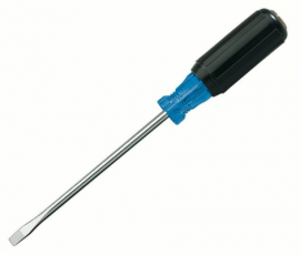 IDEAL Industries 35-151 Heavy-Duty Cabinet Tip Screwdriver, 1/4" x 6"-
