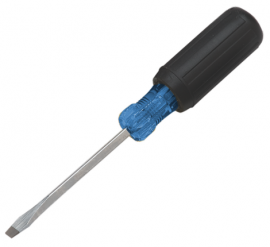 IDEAL Industries 35-154 Heavy-Duty Keystone Tip Screwdriver, 1/4&quot; x 4&quot; square shank-