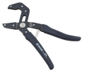 IDEAL Industries 35-451 RoboGrip&lt;small&gt;&lt;sup&gt;&amp;reg;&lt;/sup&gt;&lt;/small&gt; Plier with V-notch jaw, 10&amp;quot;-