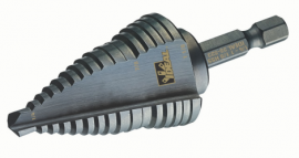 IDEAL Industries 35-523 Quick-Change Step Drill Bit, &amp;frac14; to 1-&amp;frac18;&amp;quot;-