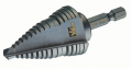 IDEAL Industries 35-523 Quick-Change Step Drill Bit, &amp;frac14; to 1-&amp;frac18;&amp;quot;-