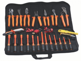 IDEAL Industries 35-9102 Journeyman Insulated Tool Kit, 26-piece-
